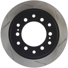 StopTech Power Slot 01-07 Toyota Sequoia/03-09 4 Runner / 03-09 Lexus GX470 Slotted Left Rear Rotor - Corvette Realm
