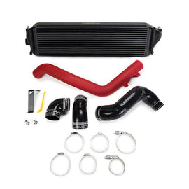 Mishimoto 2017+ Honda Civic Type R Intercooler Kit - Black Intercooler Red Pipes - Corvette Realm