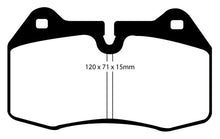 Load image into Gallery viewer, EBC 03-04 Infiniti G35 3.5 (Manual) (Brembo) Bluestuff Front Brake Pads - Corvette Realm