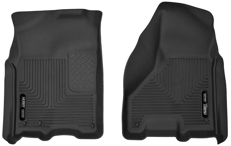 Husky Liners 12-13 Dodge Ram 1500/ 12 2500 & 3500 X-Act Contour Black Front Floor Liners - Corvette Realm