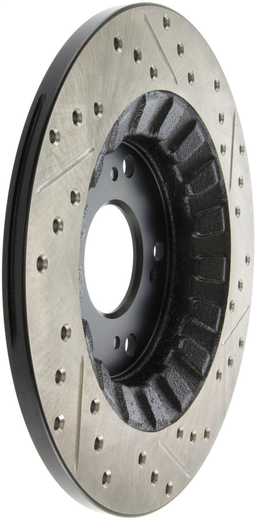 StopTech 00-09 S2000 Slotted & Drilled Right Rear Rotor - Corvette Realm