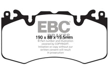 Load image into Gallery viewer, EBC 13+ Land Rover Range Rover 3.0 Supercharged Yellowstuff Front Brake Pads - Corvette Realm