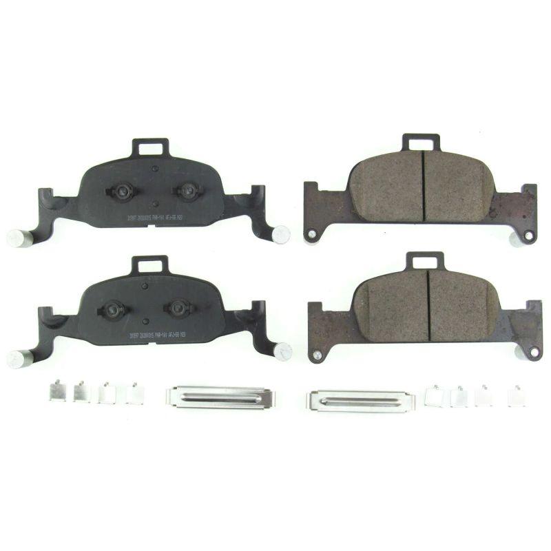 Power Stop 17-18 Audi A4 Front Z17 Evolution Ceramic Brake Pads w/Hardware - Corvette Realm