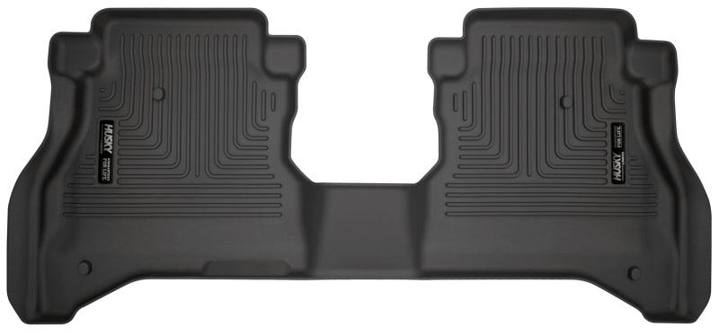 Husky Liners 20-21 Jeep Gladiator Crew Cab WeatherBeater 2nd Seat Black Floor Liners - Corvette Realm