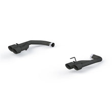 Load image into Gallery viewer, MBRP 18-20 Ford Mustang GT 2.5in Black Coated Non Active Dual Axle Back Exhaust - 4in Dual Wall Tips