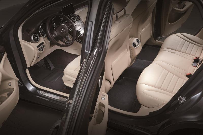 3D Maxpider 21-22 Tesla Model Y Elegant 1st 2nd Row - Floor Mat Set (Black) - Corvette Realm