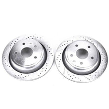 Load image into Gallery viewer, Power Stop 07-09 Chrysler Aspen Rear Evolution Drilled &amp; Slotted Rotors - Pair - Corvette Realm