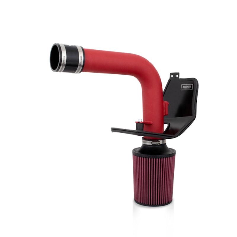 Mishimoto 08+ Subaru WRX/STi Performance Cold Air Intake Kit - Wrinkle Red - Corvette Realm