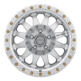 Method MR304 Double Standard 17x8.5 0mm Offset 5x5.5 108mm CB Machined/Clear Coat Wheel - Corvette Realm
