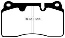 Load image into Gallery viewer, EBC 04-12 Aston Martin DB9 5.9 Redstuff Front Brake Pads - Corvette Realm