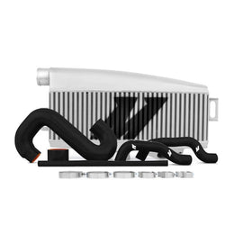 Mishimoto Subaru 02-07 WRX/04-07 STi Top-Mount Intercooler Kit - Powder Coated Silver & Black Hoses - Corvette Realm