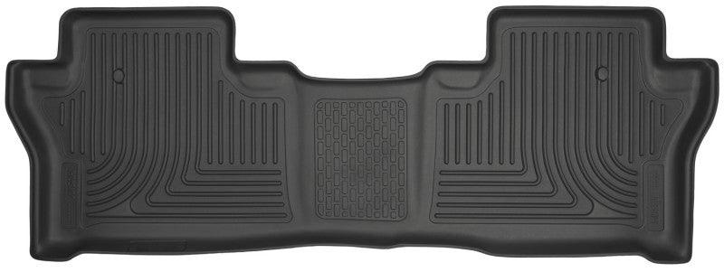 Husky Liners 2016 Honda Pilot WeatherBeater 2nd Row Black Floor Liners - Corvette Realm