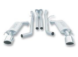 Borla 05-06 Pontiac GTO Coupe 2dr 6.0L 8cyl AT/MT 4spd/6spd RWD SS Cat-Back Exhaust w/ X Merge Pipe