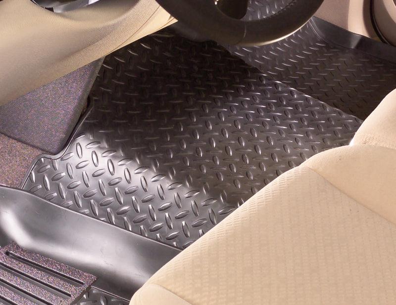 Husky Liners 98-01 Dodge Ram 1500/2500/3500 Club Cab Classic Style Center Hump Black Floor Liner - Corvette Realm