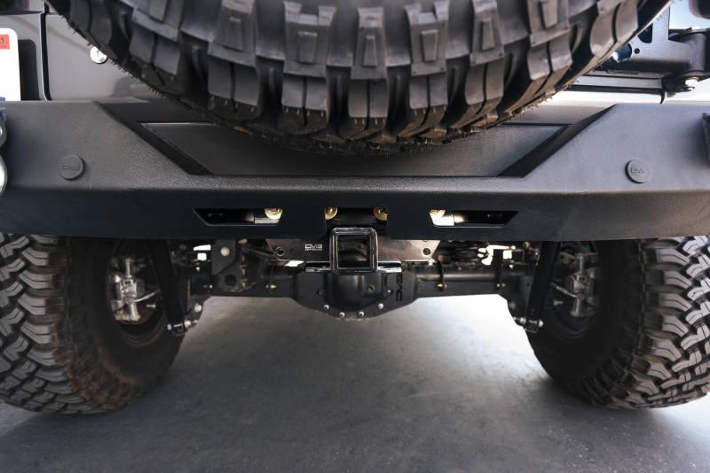 DV8 Offroad 07-21 Jeep Wrangler (JK/JL) Bolt-On Hitch w/o Lights - Corvette Realm