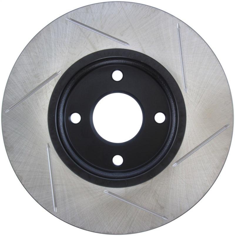 StopTech 2014 Ford Fiesta Right Front Disc Slotted Brake Rotor - Corvette Realm