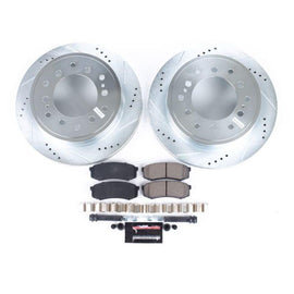 Power Stop 03-09 Lexus GX470 Rear Z23 Evolution Sport Brake Kit - Corvette Realm