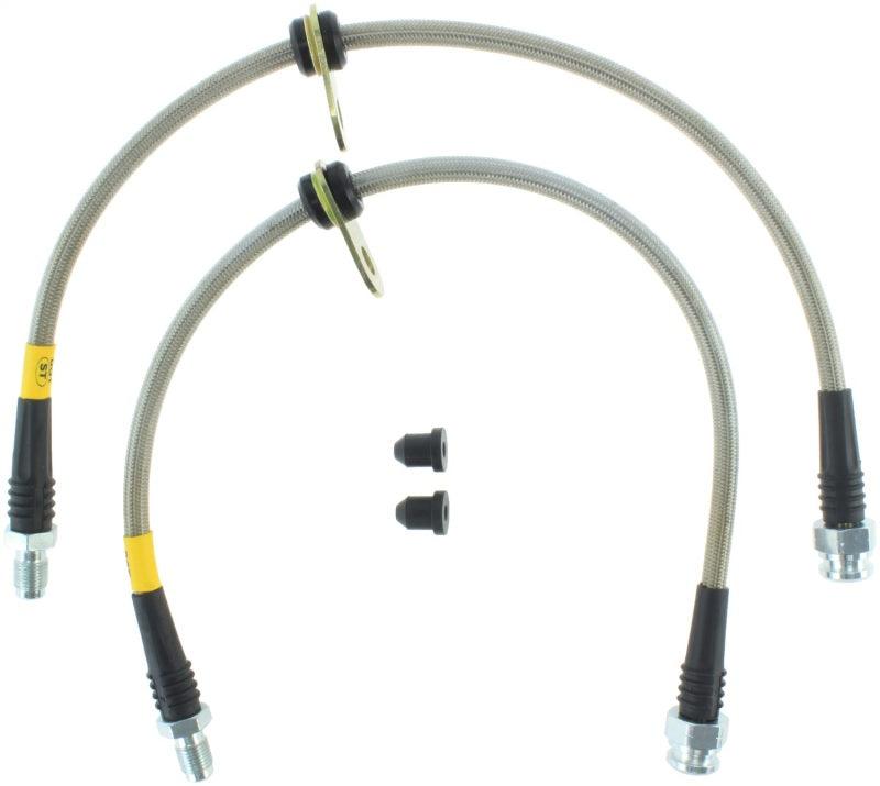 StopTech 2014 Ford Fiesta ST Stainless Steel Rear Brake Lines - Corvette Realm