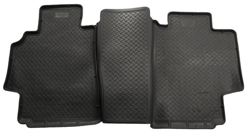 Husky Liners 98-01 Dodge Ram 1500/2500/3500 Quad Cab Classic Style 2nd Row Black Floor Liners - Corvette Realm