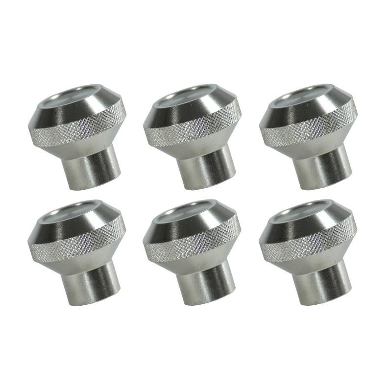 Rugged Ridge Billet Alum Dash Knob Set Alum 76-86 Jeep CJ - Corvette Realm