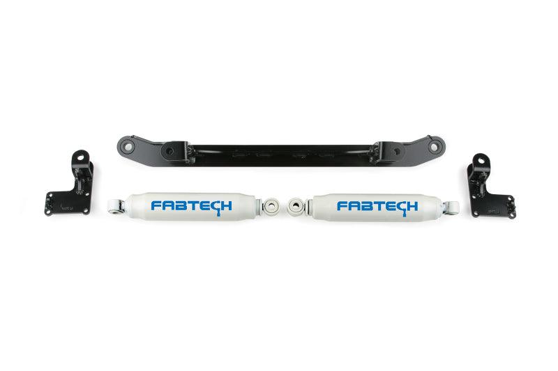 Fabtech 07-14 GM C/K1500 2WD/4WD Dual Steering Stabilizer System w/Perf. Shocks - Corvette Realm