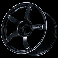 Load image into Gallery viewer, Advan TC4 18x9 +25mm 5x112 Racing Black Gunmetallic and Ring Wheel - Corvette Realm