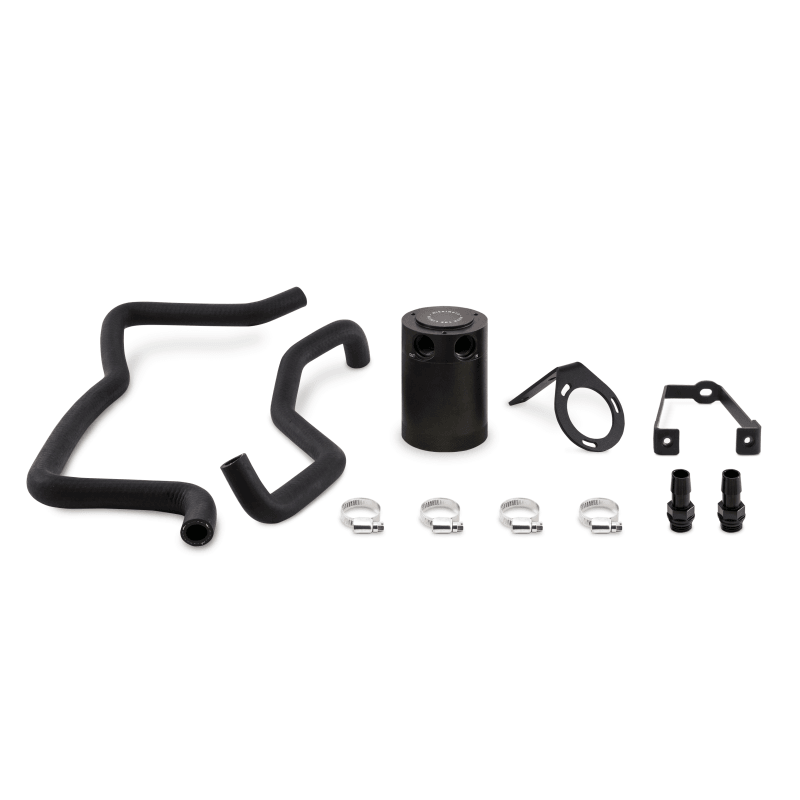 Mishimoto 2015+ Dodge Charger / 2015+ Chrysler 300C 5.7L Direct Fit Oil Catch Can Kit - Black - Corvette Realm