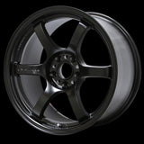 Gram Lights 57DR 15x8.0 +28 5-114.3 Semi Gloss Black Wheel
