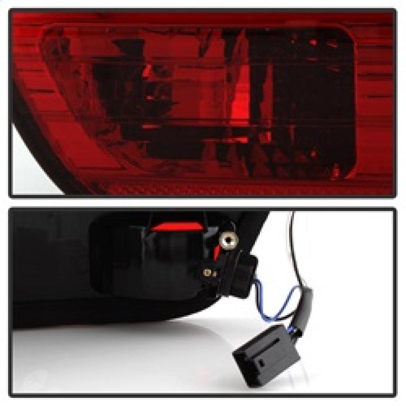 Spyder BMW E53 X5 00-06 4PCS Euro Style Tail Lights- Red Smoke ALT-YD-BE5300-RS - Corvette Realm