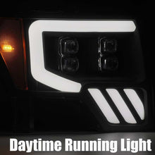 Load image into Gallery viewer, AlphaRex 09-14 Ford F-150 NOVA LED Proj Headlights Plank Style Gloss Black w/Activ Light/Seq Signal - Corvette Realm