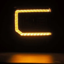 Load image into Gallery viewer, AlphaRex 14-18 GMC Sierra LUXX LED Proj Headlights Plank Style Black w/Activ Light/Seq Signal/DRL - Corvette Realm