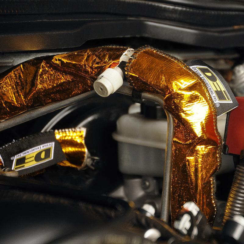 DEI Heat Shroud Gold 2in to 2.5in x 36in - Corvette Realm