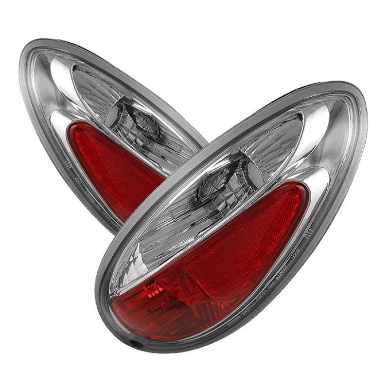 Spyder Chrysler PT Cruiser 01-05 Euro Style Tail Lights Chrome ALT-YD-CPT01-C - Corvette Realm