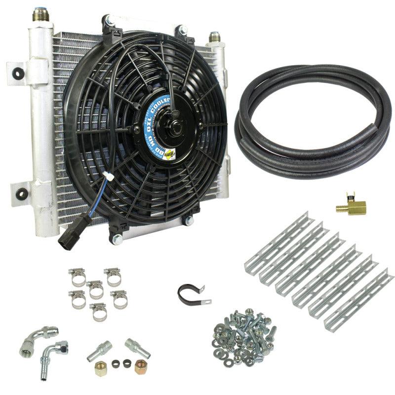 BD Diesel Xtruded Trans Oil Cooler - 1/2 inch Cooler Lines - Corvette Realm