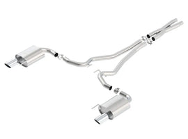 Borla 15-17 Ford Mustang GT 5.0L V8 MT/AT Atak S Cat-Back Exhaust 2.5in pipe 4in tip