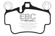 Load image into Gallery viewer, EBC 07-08 Porsche 911 (997) (Cast Iron Rotor only) 3.6 Carrera 2 Redstuff Front Brake Pads - Corvette Realm