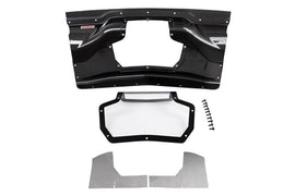 Corsa 20-24 Corvette C8 / Z06 Carbon Fiber Air Intake Cover with Polycarbonate Window
