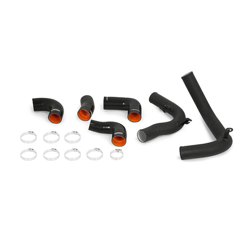 Mishimoto 2015+ Volkswagen MK7 GTI / Golf R Intercooler Pipe Kit Wrinkle Black - Corvette Realm