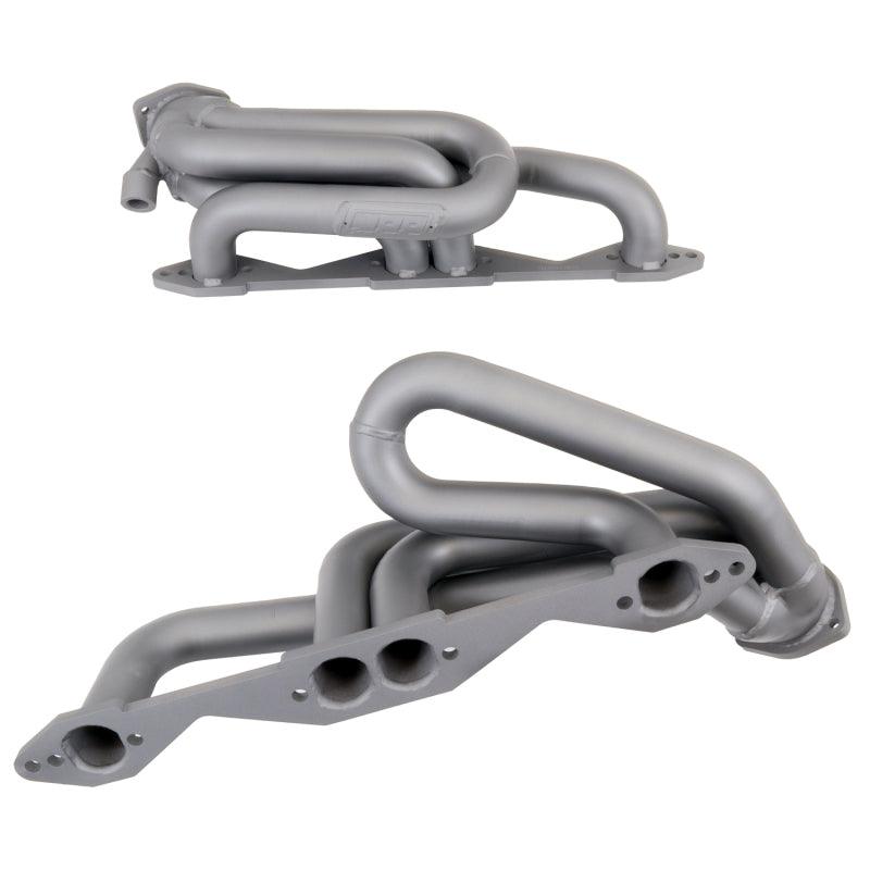 BBK 96-98 GM Truck SUV 5.0 5.7 Shorty Tuned Length Exhaust Headers - 1-5/8 Titanium Ceramic - Corvette Realm