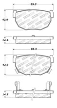 Load image into Gallery viewer, StopTech Street Touring 89-98 240SX Rear Brake Pads - Corvette Realm