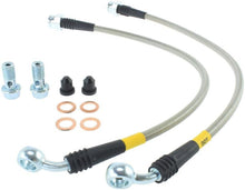 Load image into Gallery viewer, StopTech 10 Hyundai Genesis Rear Stainless Steel Brake Lines - Corvette Realm