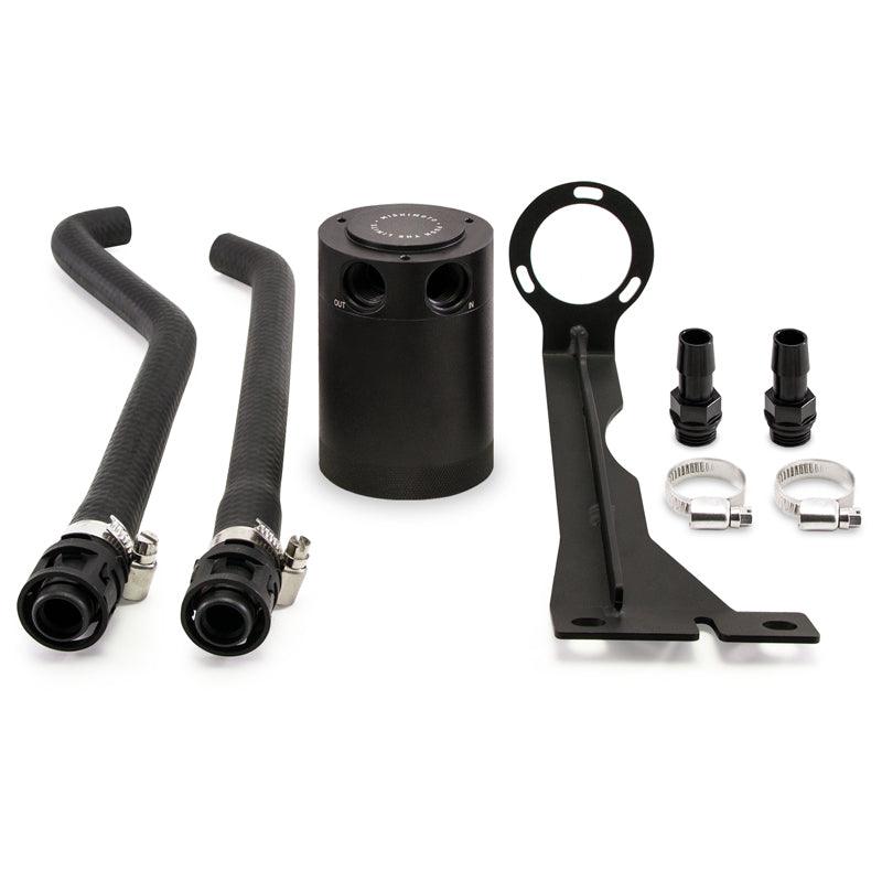 Mishimoto 2014+ Ford Fiesta ST Baffled Oil Catch Can Kit - Black - Corvette Realm