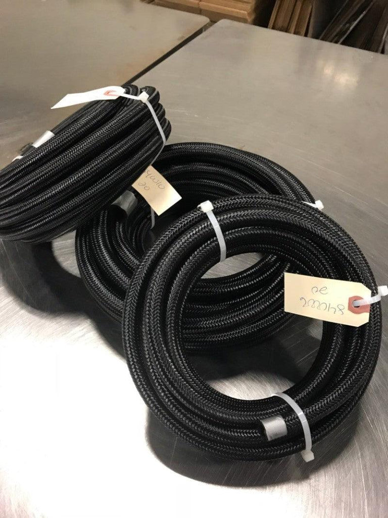 Fragola -10AN Premium Nylon Race Hose- 3 Feet - Corvette Realm