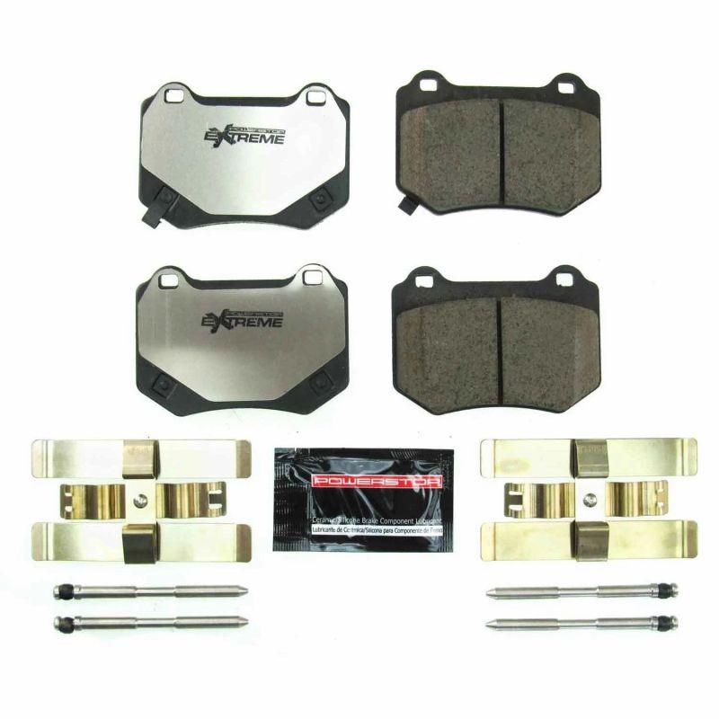 Power Stop 18-19 Subaru WRX STi Rear Z26 Extreme Street Brake Pads w/Hardware - Corvette Realm
