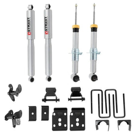 Belltech 2021+ Ford F-150 2WD 1-3.5in Front 4.5in Rear Complete Lower Kit with SP Shocks - Corvette Realm