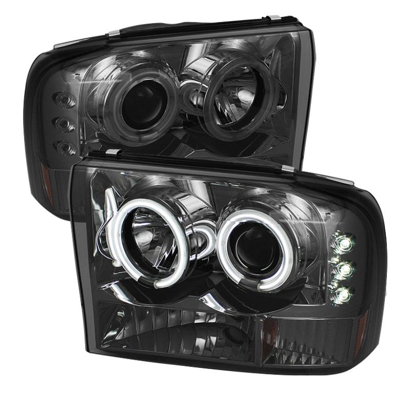 Spyder Ford F250 Super Duty 99-04 Projector Version 2 LED Halo LED Chrm PRO-YD-FF25099-1P-G2-C - Corvette Realm