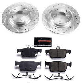 Power Stop 17-19 Honda Civic Rear Z23 Evolution Sport Brake Kit - Corvette Realm