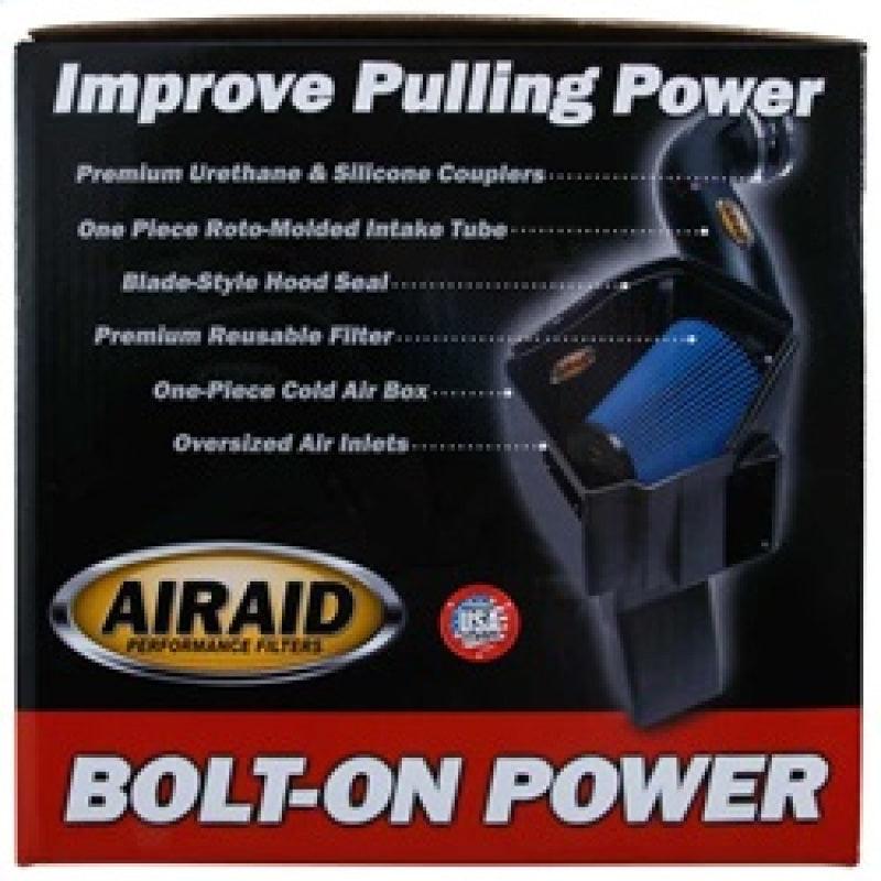 Airaid 10-14 Ford SVT Raptor / 11-13 F-150 6.2L CAD Intake System w/ Tube (Dry / Red Media) - Corvette Realm