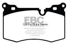 Load image into Gallery viewer, EBC 09-14 Mini Hardtop 1.6 Turbo J.C Works Yellowstuff Front Brake Pads - Corvette Realm