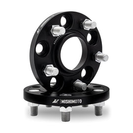 Mishimoto Wheel Spacers - 5x108 - 63.3 - 15 - M12 - Black - Corvette Realm
